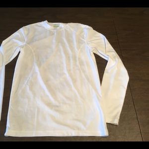 izod golf performance white ls t-shirt men’s small